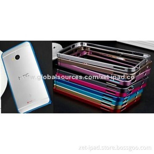 Aluminum Alloy Metal Frame Bumper Case for HTC One M8, Various Colors Available